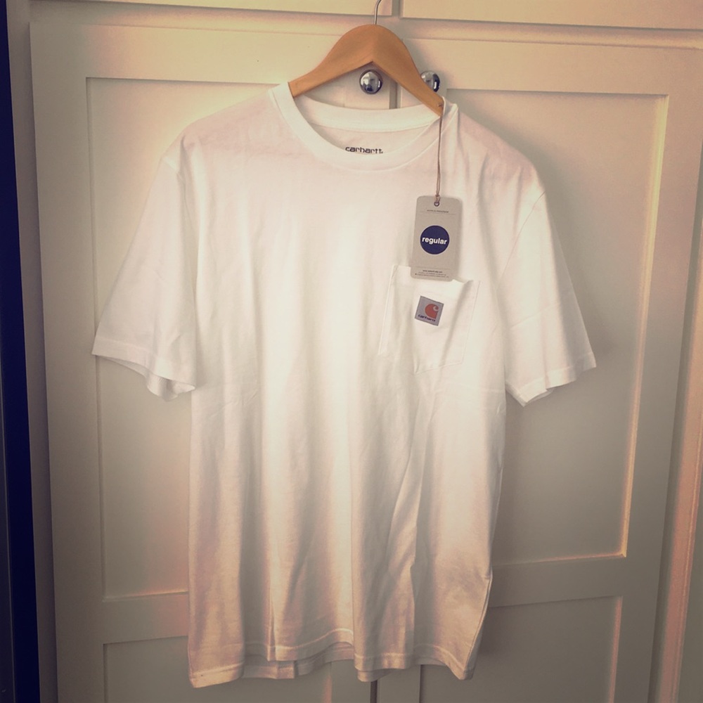 Carhartt WIP Pocket Tee White L.